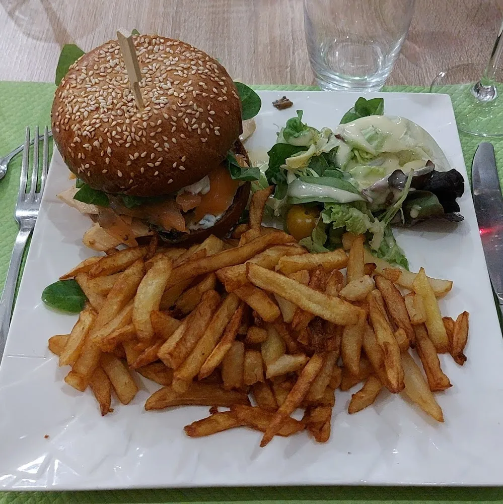 Burger Au Deux Saumons